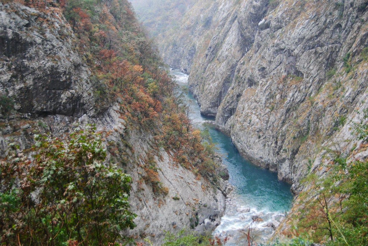 Река Морача Черногория